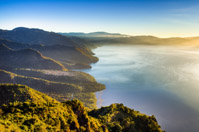 view from Indian Nose over lake Atitlan