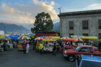 street food vendors in Xela