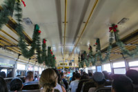 decorated bus