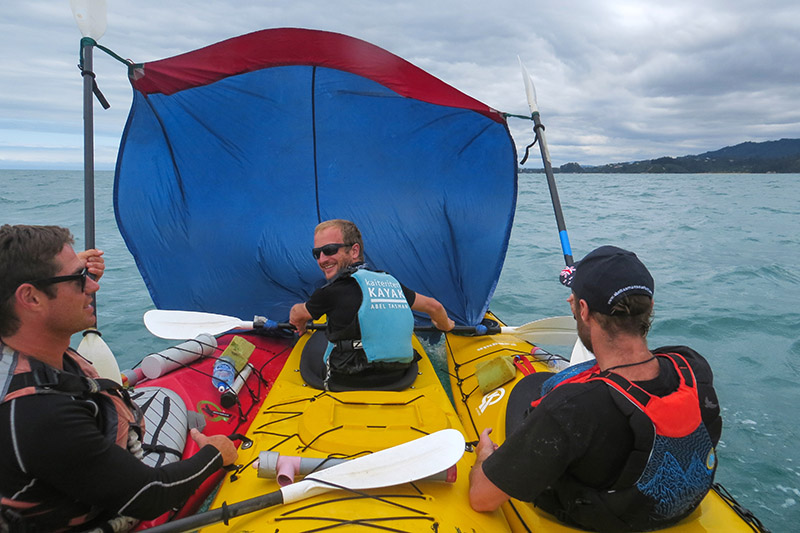 the lazy part of our Sea Kayaking tour