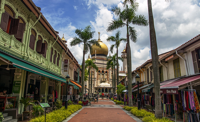 Mosque in the Arab Street district