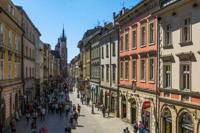 Floriańska Street with view to St. Mary's Basilica