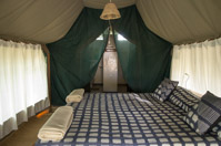 our tent in the Tarangire Safari Lodge