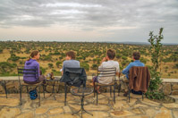 view over the National Park from Tarangire Safari Lodge