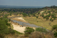the view from Tarangire Safari Lodge